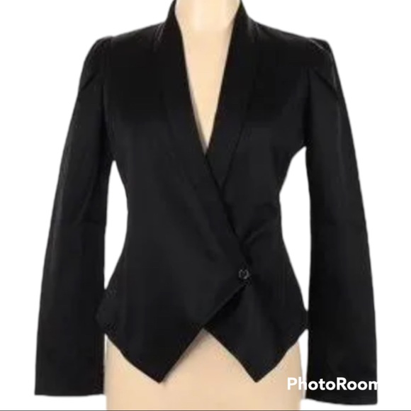 Shape FX Black Tuxedo Jacket. NWT - Picture 5 of 6